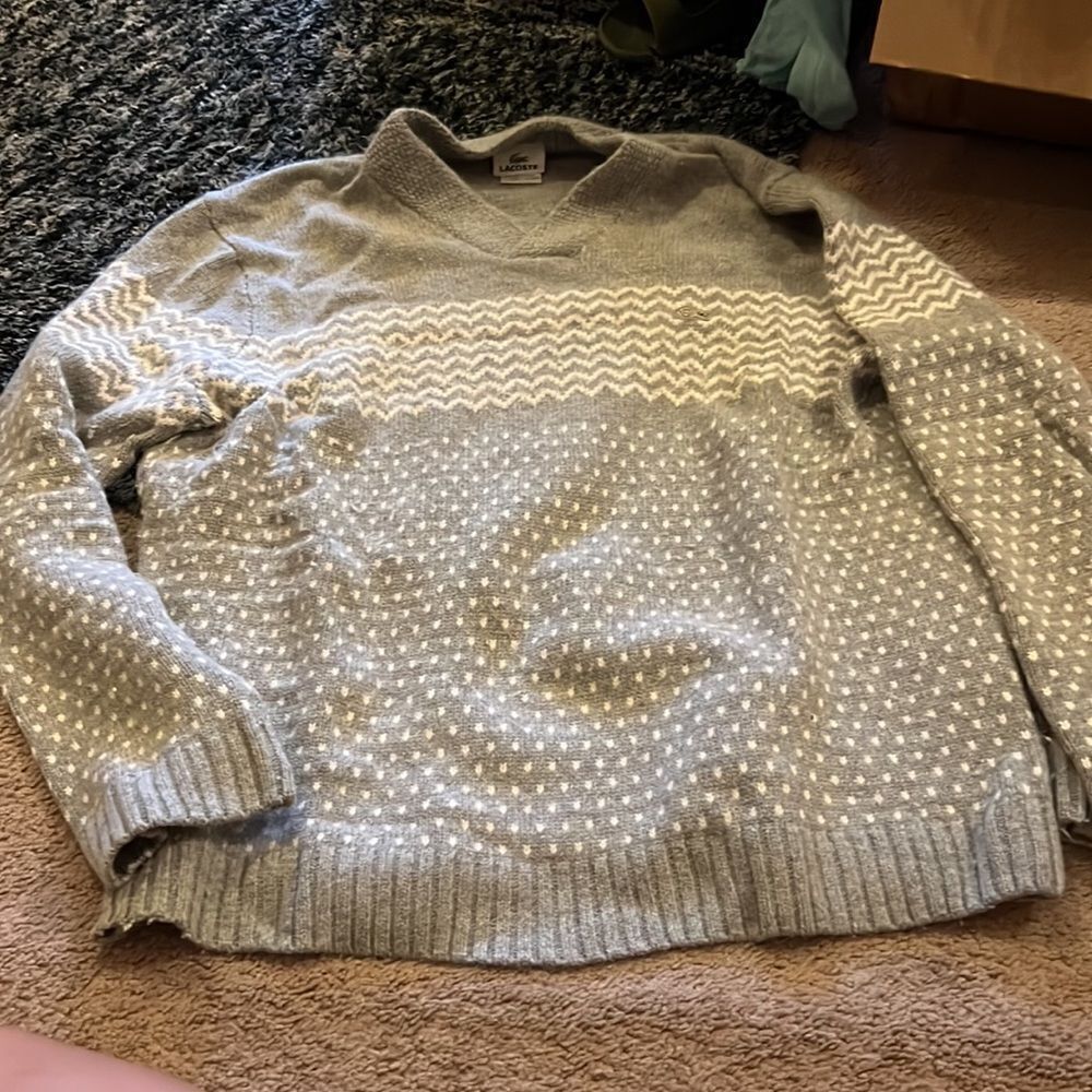 Lacoste sweater size 6‎ - Picture 2 of 7